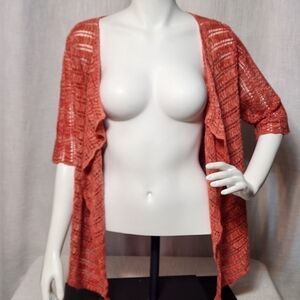 Two-one-two New York Lightweight Knit Sweater Cardigan MD